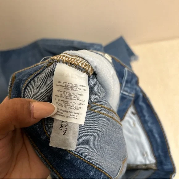 Madewell 10" High-Rise Skinny Jeans: Tulip-Hem Edition‎ Size 29 - Picture 5 of 9